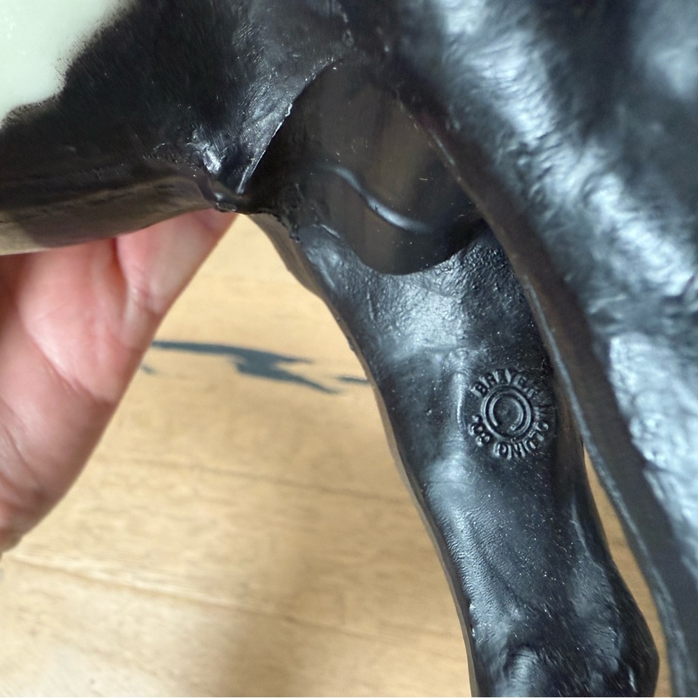 Breyer Vtg Traditional Series Black Blanket Appaloosa Stallion Stud Spider #66. - Picture 4 of 9